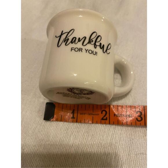 Hobby Lobby Thankful For You Mug Candle Holder Home Decor Ceramic - Picture 7 of 8